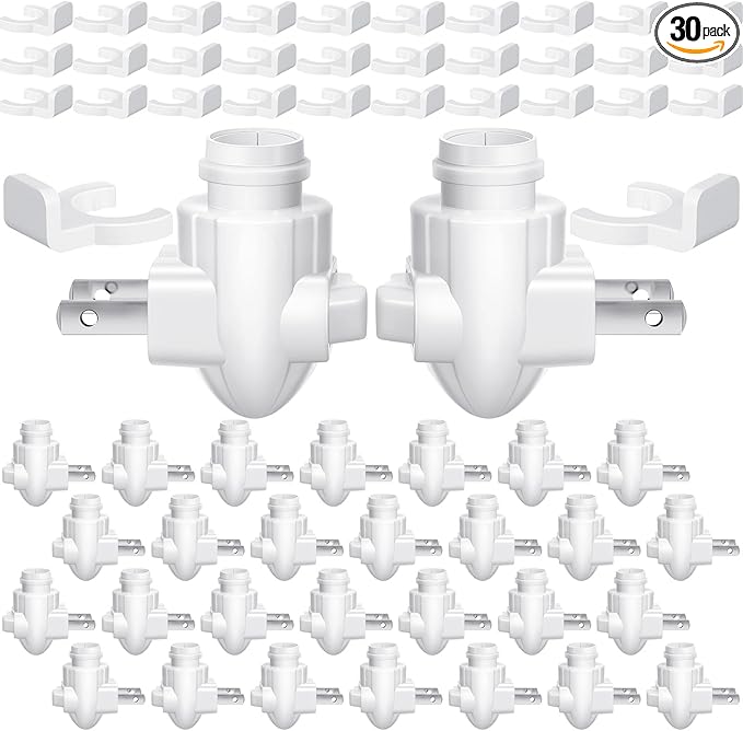 Tuanse 30 Sets Plug in Night Light Module Night Light Base by Tuanse