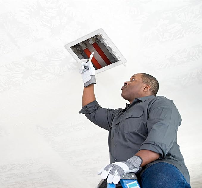 Suteck Plastic Access Panel for Drywall Ceiling 8 x 8 Inch Reinforced Plumbing - Image 6
