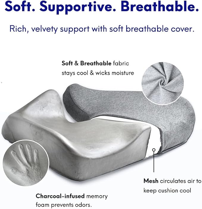 Cushion Lab Patented Pressure Relief Seat Cushion - Image 5