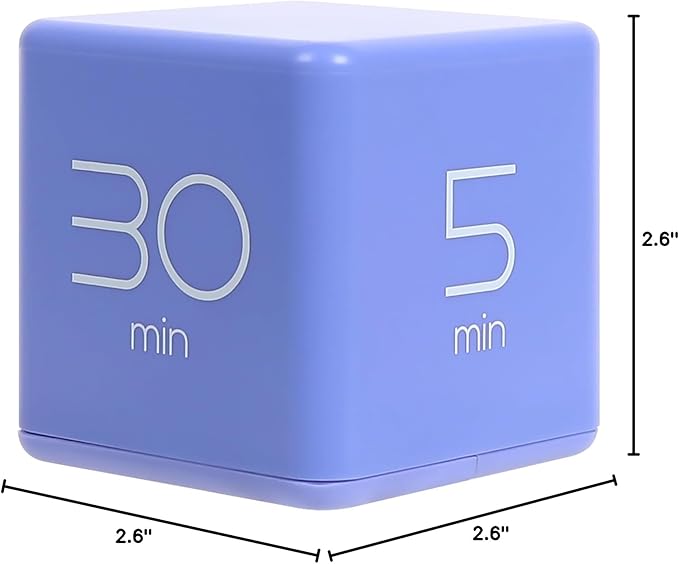 mooas Cube Timer, Timers Cube Flip Block Timers Productivity Gravity Sensor - Image 10