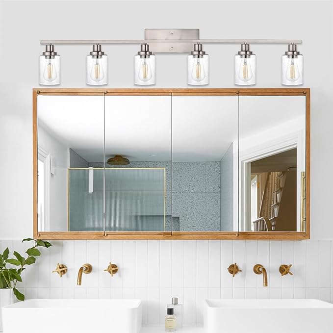 WINSHEN 6-Lights Bathroom Vanity Light Fixtures - Image 2