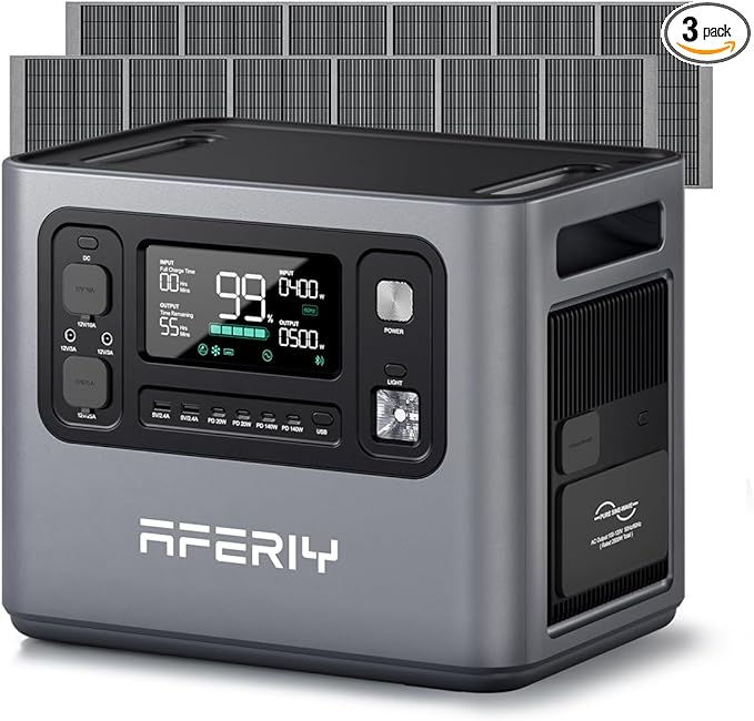 AFERIY 2800W Portable Power Station, P280 by AFERIY