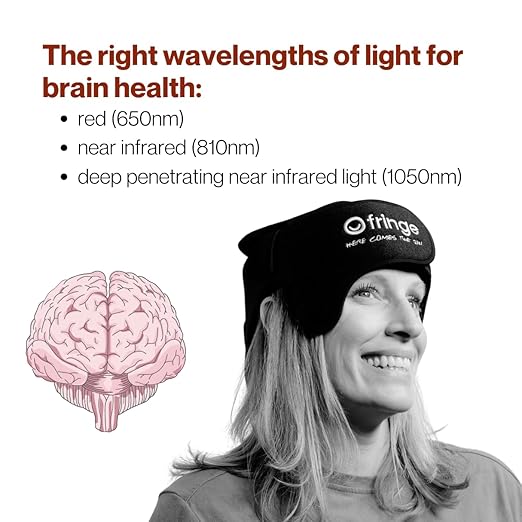 Fringe Red Light Therapy Wrap for Head & Hair, Both Red Light 660nm and - Image 3