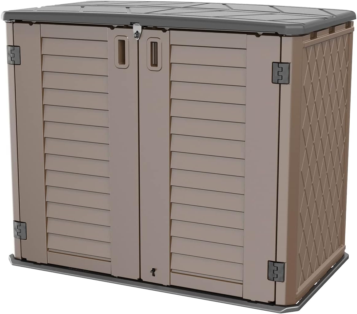 mrosaa horizontal resin storage shed, 34 horizontal cu.ft, main product view