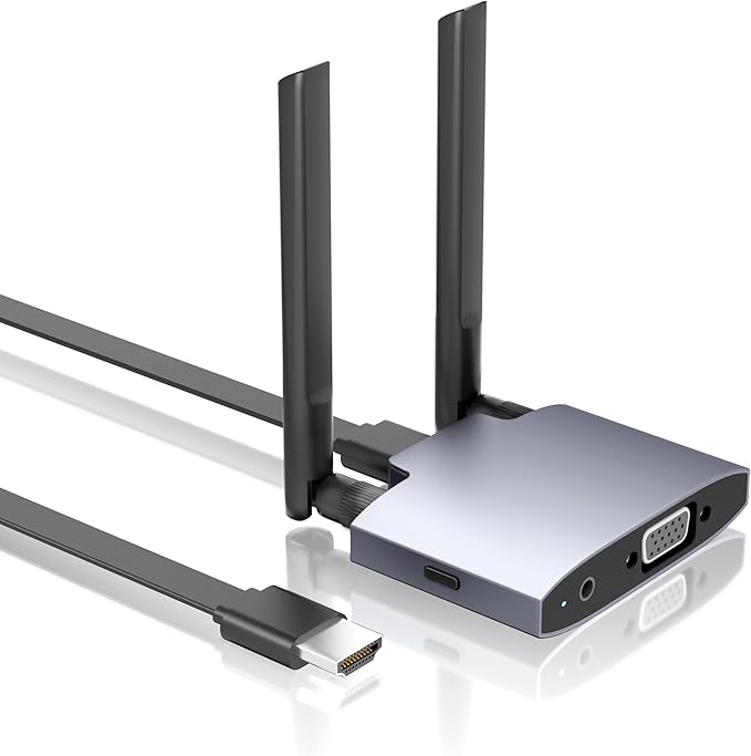 Wireless HDMI Display Dongle Adapter, Wireless Transmitter, 4K Decoding 5G/2.4G by HOME