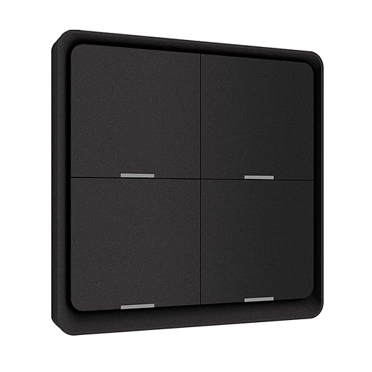 ZigBee Wireless Remote Control Smart Switch Wall Panel Transmitter, Requires by MOES