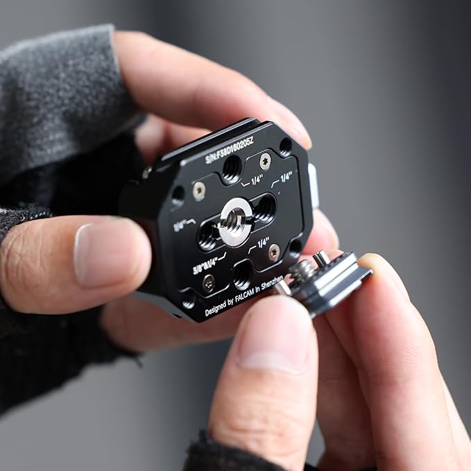 FALCAM F38 Quick Release Kit V2, Quick Release System, Base and Plate - Image 5