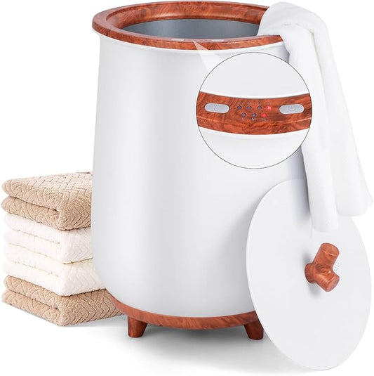 Tangkula Towel Warmer Bucket, 23L Large Luxury Bucket-Style Towel Warmer by TANGKULA