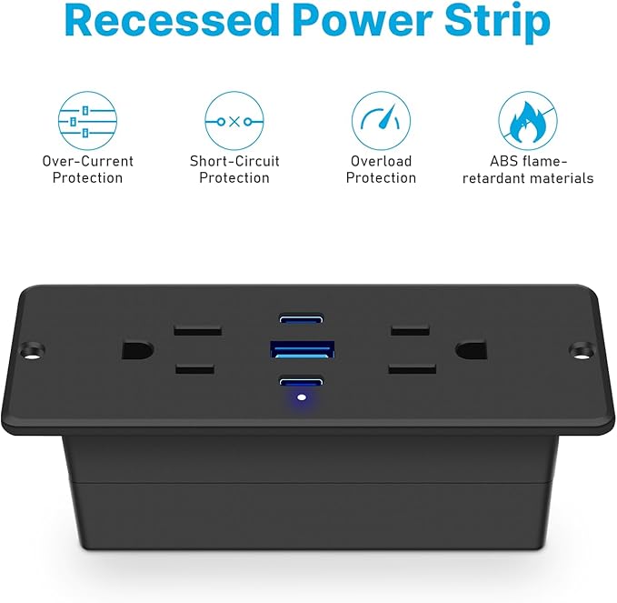 CCCEI Recessed Power Strip - Image 7