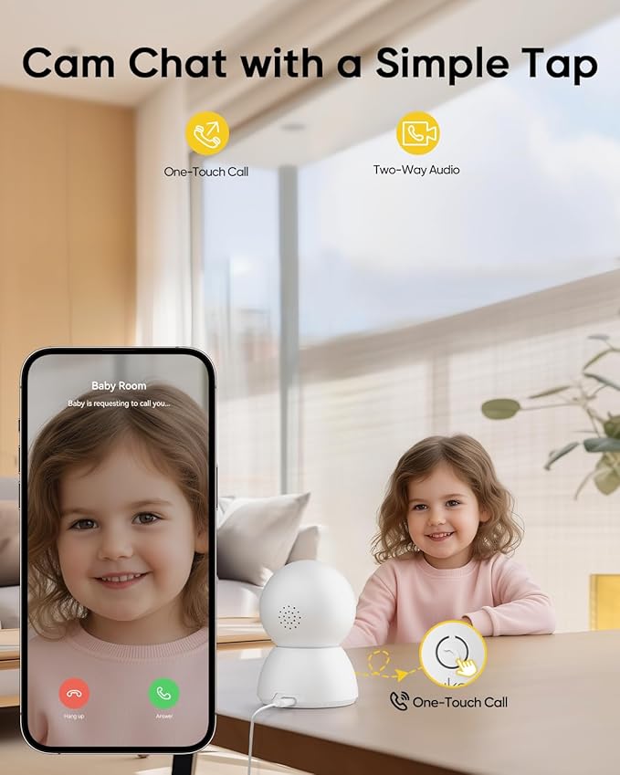 BoyKeep Indoor Camera, 2K Cameras - Image 4