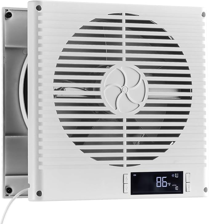 VEVOR Room to Room Fan, Two-Way Airflow Through-the-Wall Fan 8" - Image 9