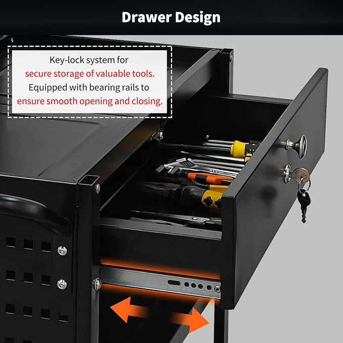 Lumizone Folding Tool Cart - Image 3