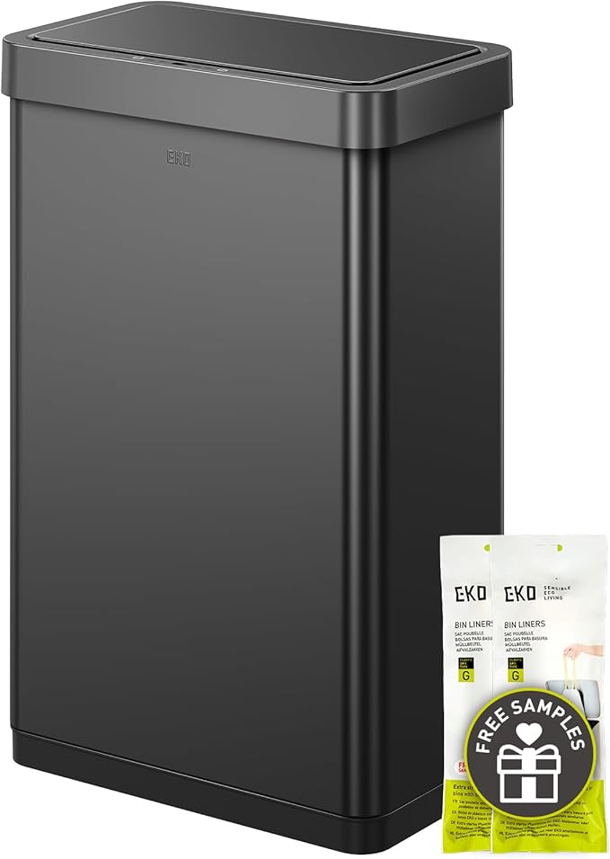 EKO Mirage X 80 Liter / 21.1 Gallons Motion Sensor Trash Can, Automatic Large by EKO