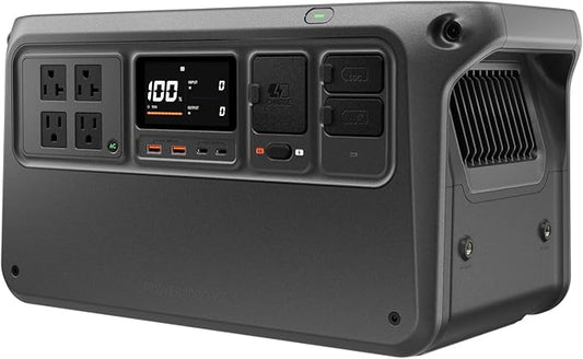 DJI Power 1000 V2 Portable Power Station, 1024Wh LFP Battery, Compact Size by DJI