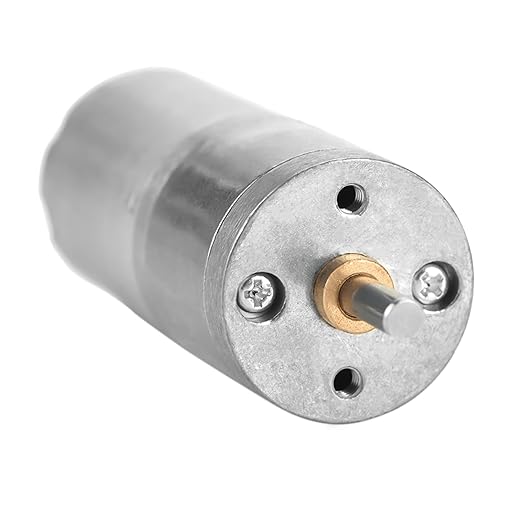 25mm DC 12V 25GA 370 Low Speed Metal Gear Motor - Image 7