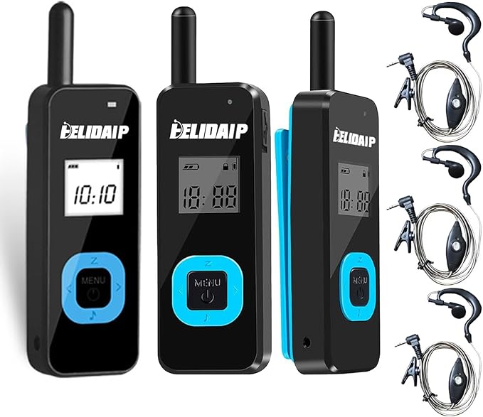 ELIDAIP T-M1 Super Mini Walkie Talkies by ELIDAIP