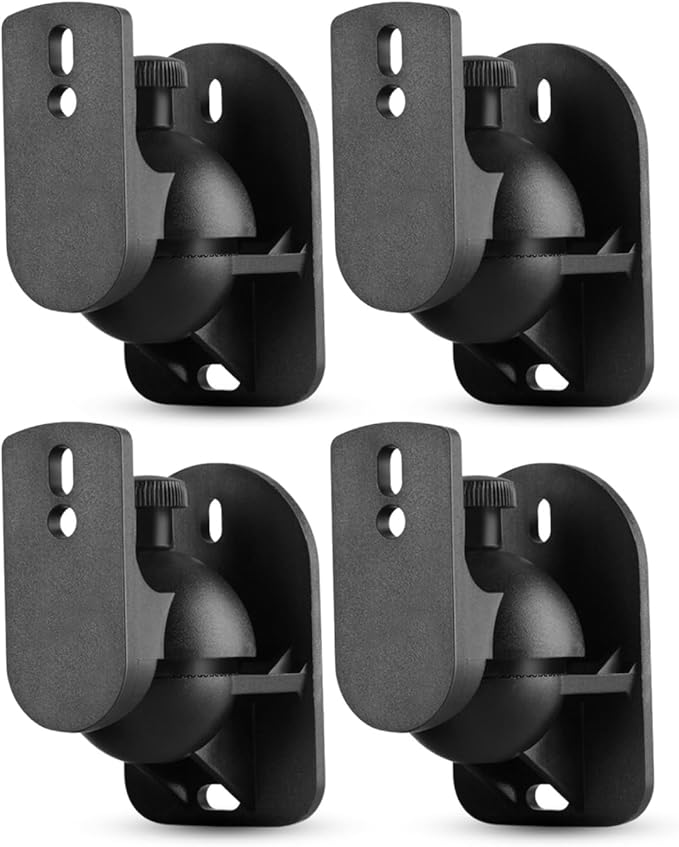 TNP Universal Satellite Speaker Wall Mount Bracket Ceiling Mount Clamp by TNP+Products