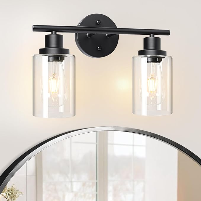 Unicozin 2 Light Vanity Lights, Bathroom Light Fixtures, Wall Lights - Image 7