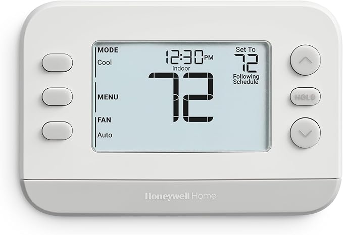 New! Honeywell Home Programmable Thermostat, Conventional/Heat Pump by HoneywellHome