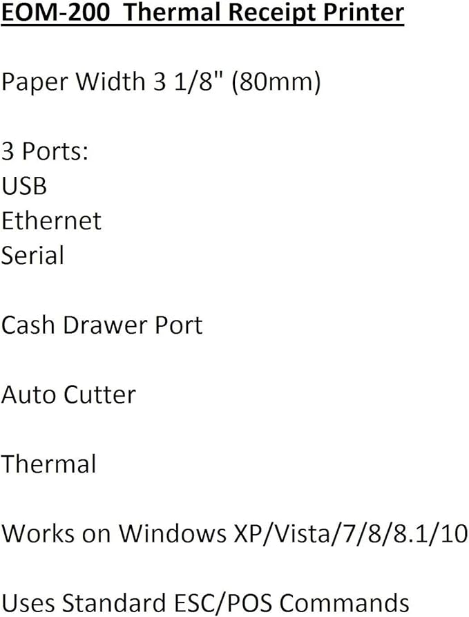 EOM-POS Thermal Receipt Printer - Image 5