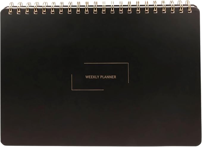 Undated Weekly Planner | 8.25” x 11.75” Work To-Do Notebook | ADHD Academic - Image 2