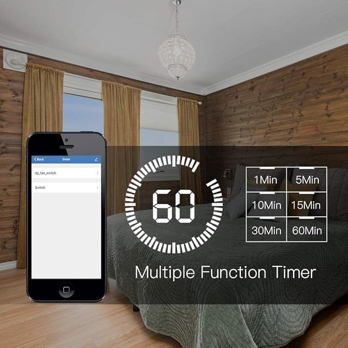 MOES WiFi Smart Curtain Switch Motorized Roller Blinds Shutter Switch, Smart - Image 7