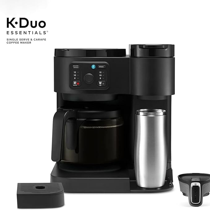 K-Duo Essentials Coffee Maker for Hot and Iced Drinks, Single Serve KCup Pod - Image 9