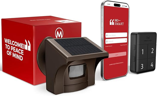eMACROS Pro 4 Solar Driveway Alarm by eMACROS