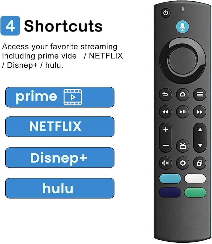 Replacement All Fire Smart TV Remote, Compatible - Image 5