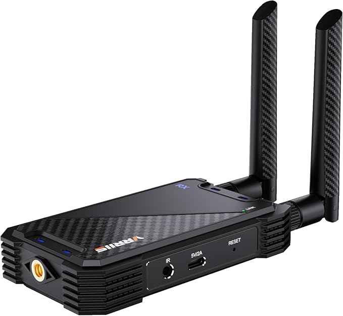 Wireless HDMI Receiver, Receiver Only, 1300FT Wireless HDMI Extender Kit by VRRIIS