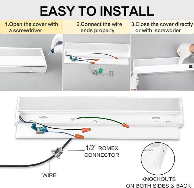 Ansen 3Packs of Under Cabinet Lights - Image 5