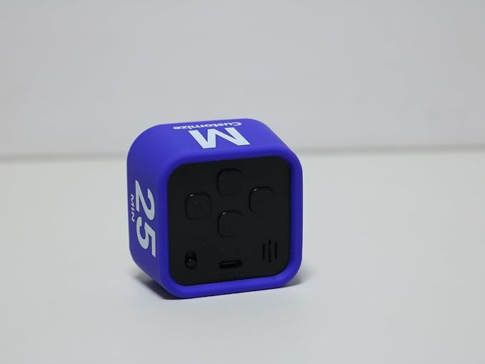 FCXJTU Rotating Cube Pomodoro Visual Timer 5, 10 50 Minutes Preset, - Image 8
