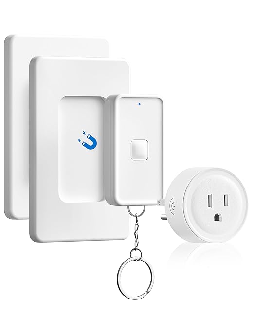 WILAWELS Remote Control Outlet Wireless Wall Switch, Wireless On Off Remote - Image 9
