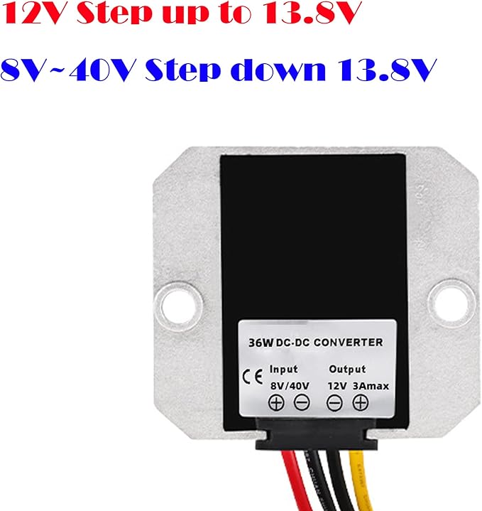 MGGi DC 8V-40V to 12V 3A 36W, Boost Converter Voltage Regulator, Step Down Step - Image 4