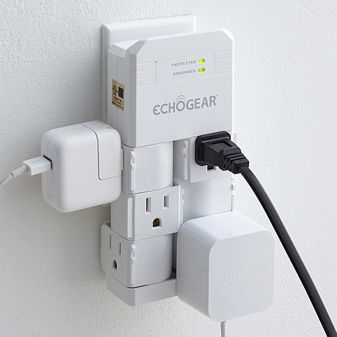 ECHOGEAR On-Wall Surge Protector by ECHOGEAR