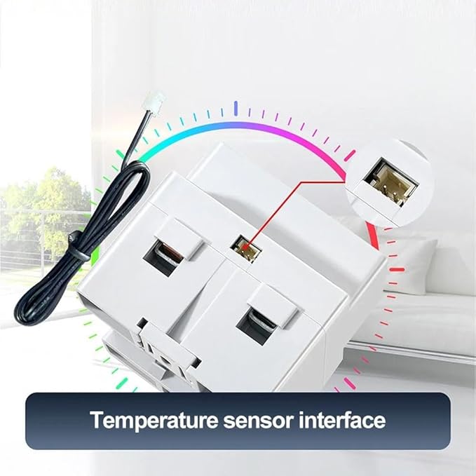 LCD Digital Energy Meter, Single Phase Energy Meter, Din Rail Electricity Usage - Image 6