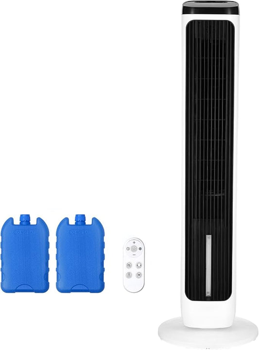 VEVOR Evaporative Air Cooler, Standing Fans that Blow Cold Air, 23.3ft/s 70° by VEVOR