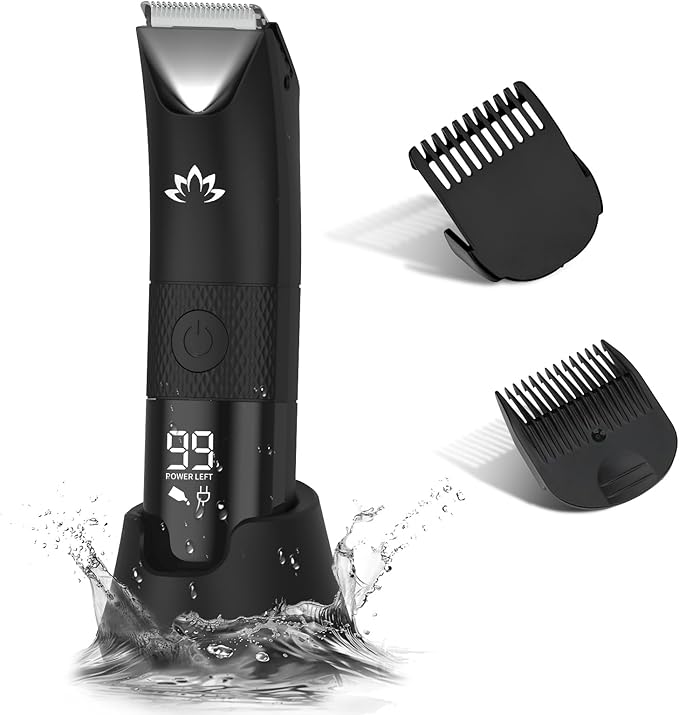 RESUXI Manscape Ball Trimmer for Men, Body& Pubic Hair Trimmer and Groin Hair by RESUXI