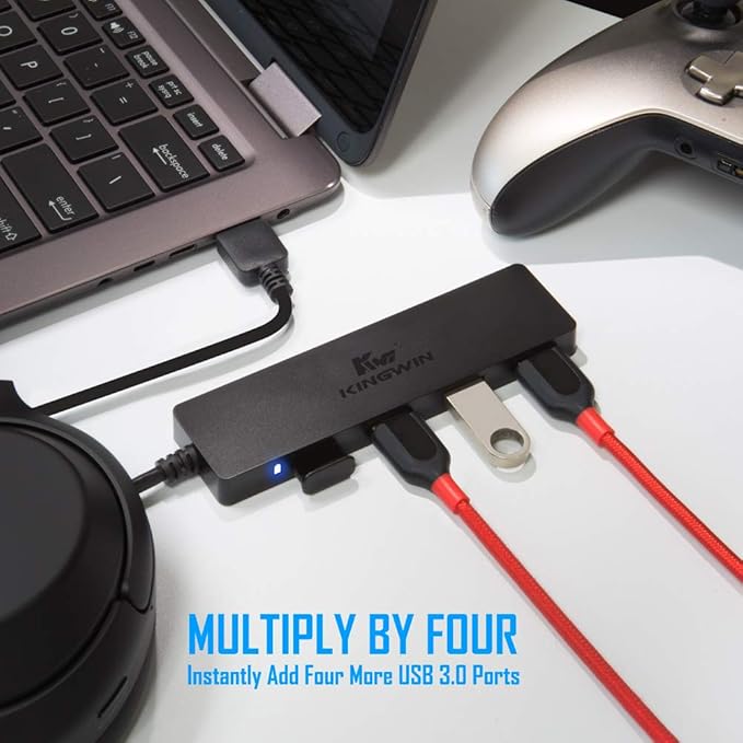 Kingwin USB Hub 4 Port USB 3.0 Data Hub - Image 2