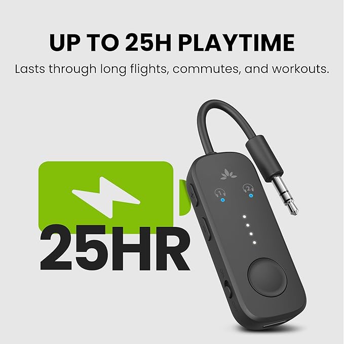 Avantree Relay - Premium Airplane Bluetooth Adapter - Image 9