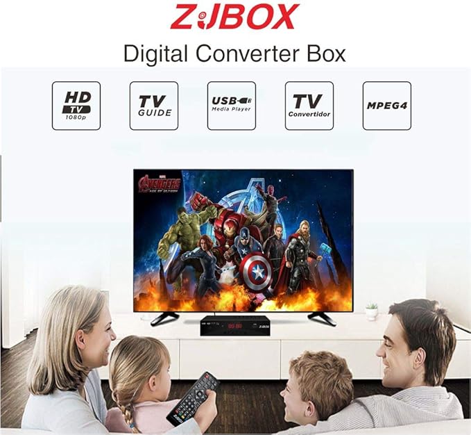 Digital TV Converter Box, ATSC Tv Tuner - Image 7