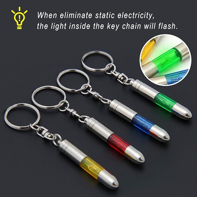 SWEETHOMEDECO 4 Packs Car Static Human Body Static Eliminator Discharger - Image 5