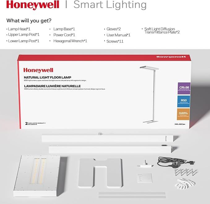 Honeywell LED Floor Lamp Modern - Image 9