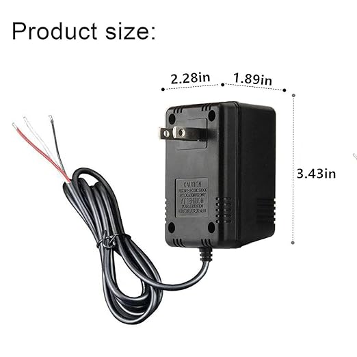 UPMMUD 12V/24VACIndoorLawn Sprinkler Controller Transformer for- 526500 635640 - Image 3