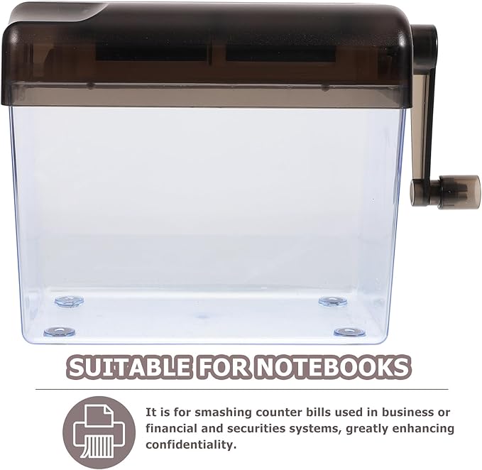 ifundom Manual Paper Shredder Small Desktop Handheld Wear-Resistant Shredder - Image 8