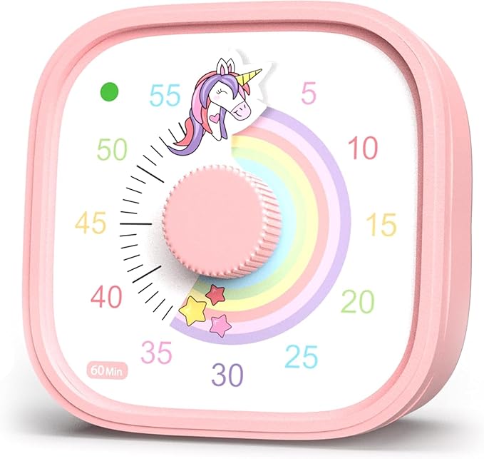Visual Timer for Kids – Rainbow Ride Clock - Image 2