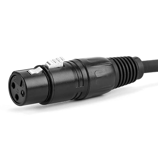 MFL. 6.6 ft Flexible DMX Cable 3 Pin Signal XLR Male to Female Cable Wire - Image 8