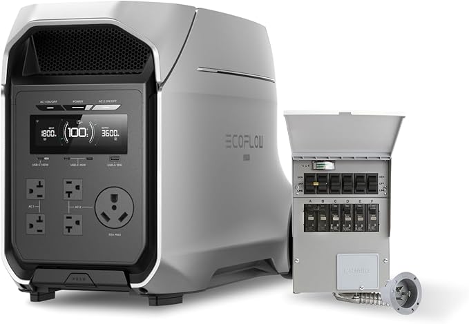 EF ECOFLOW DELTA 3 Ultra Plus Portable Power Station by EFECOFLOW