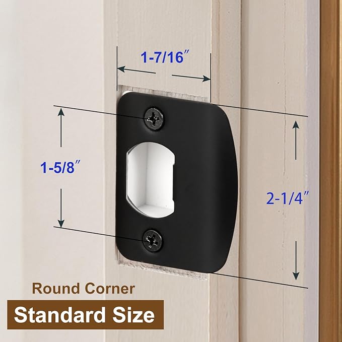 MOSECYOU Standard Door Strike Plate - Image 2