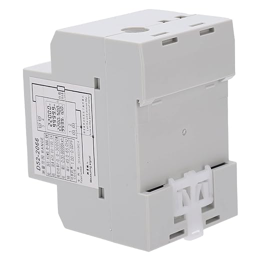 D52-2066 Single Phase Energy Meter - 220V AC 40V-300V 100A Household & - Image 9